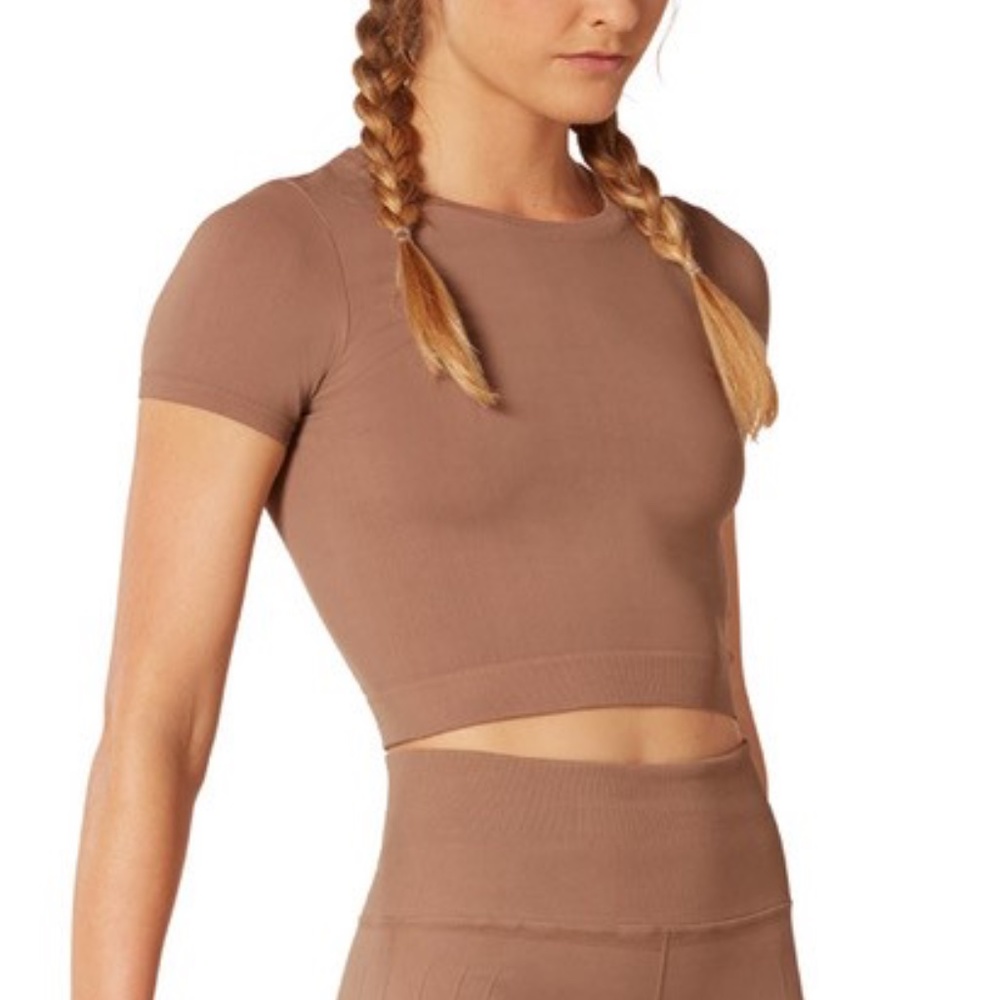 Nux Our Favorite Crop Tee Dune